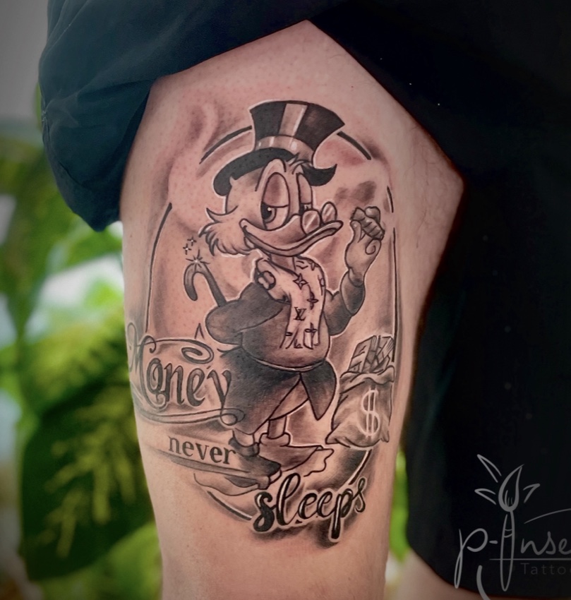 SW Tattoo – Charakter mit Hut