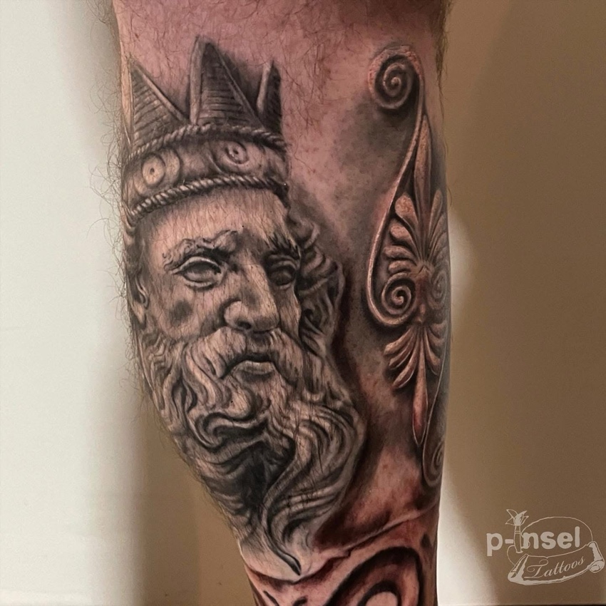 SW Tattoo – Neptun Portrait